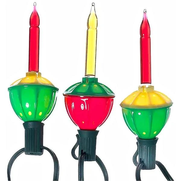 Kurt S Adler Christmas Bubble Light Set (35094) - Image 2