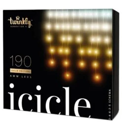 Kurt S. Adler LED Christmas Icicle Light Set (52166)