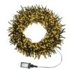 Kurt Adler 2000-Light 65-Foot Cluster Garland With Warm White LED Lights