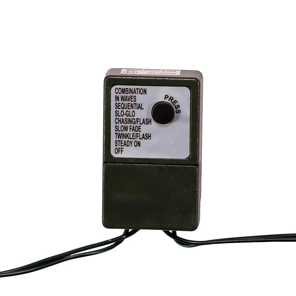 Kurt Adler 1800-Light 148-Foot Multi-Color LED Rice Light Set - Image 6