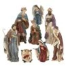 Kurt Adler 9-Inch Resin Nativity Set Of 8 Pieces