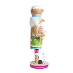 Kurt Adler 16-Inch Wooden Gingerbread Nutcracker
