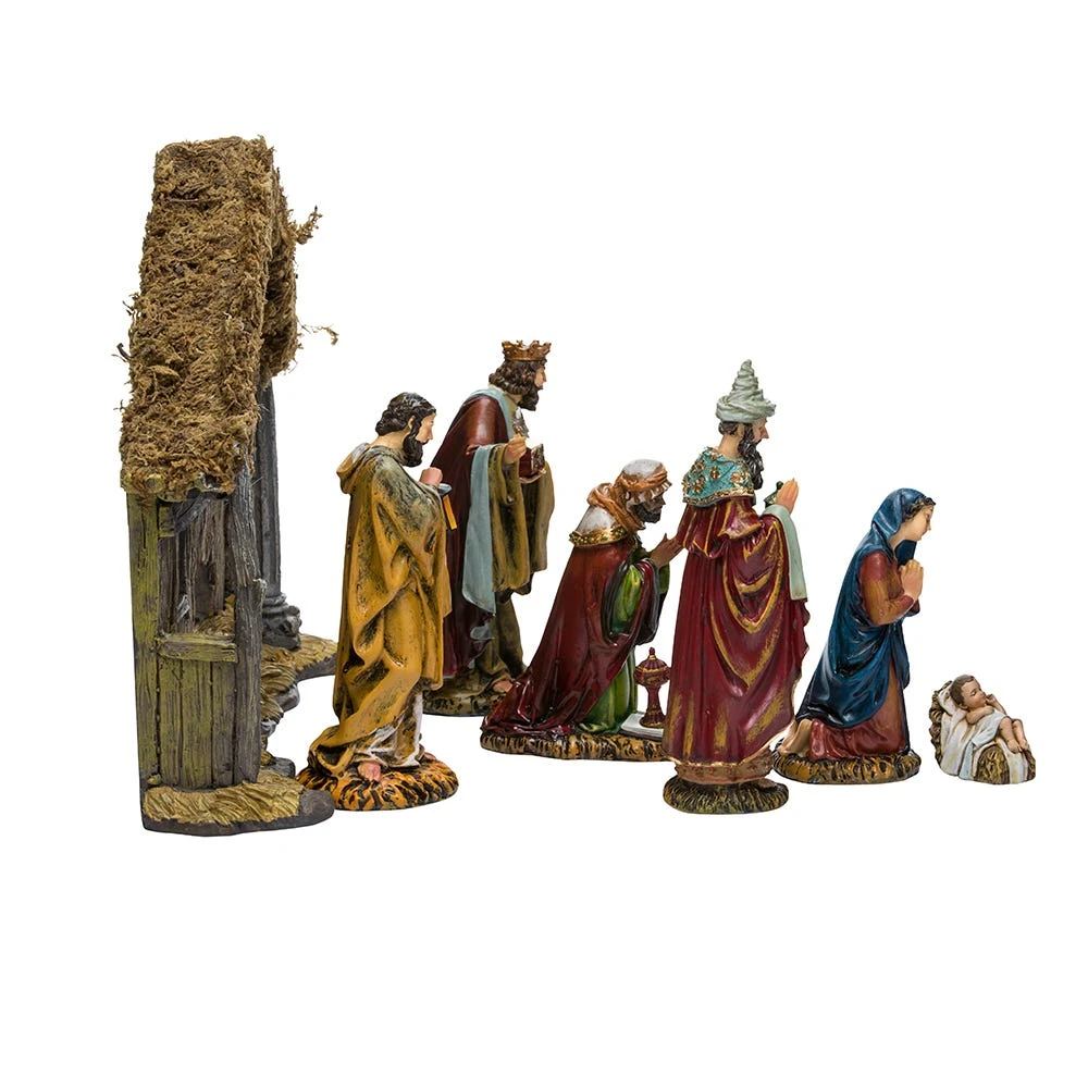 Kurt Adler 6-Inch Resin Nativity Set Of 7 - Image 3