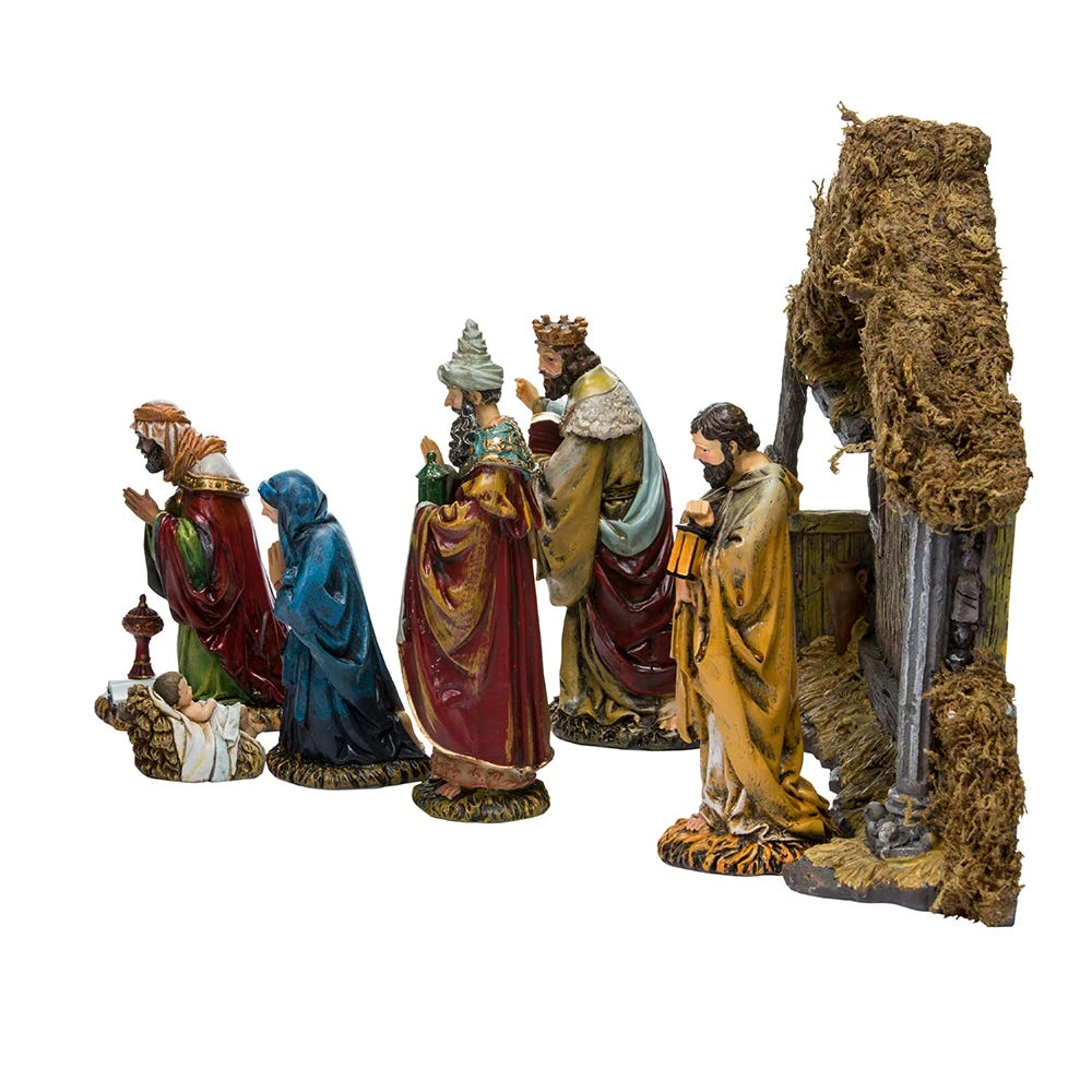 Kurt Adler 6-Inch Resin Nativity Set Of 7 - Image 5
