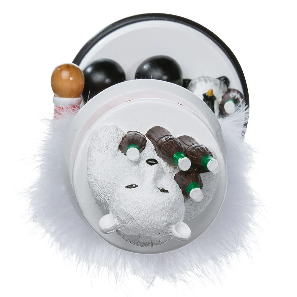 Kurt Adler 15-Inch Coca-Cola Hollywood Nutcracker With Polar Bear Hat - Image 6