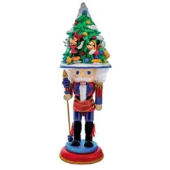 Kurt Adler 16.25-Inch Hollywood Mickey And Minnie Ice Skating Nutcracker