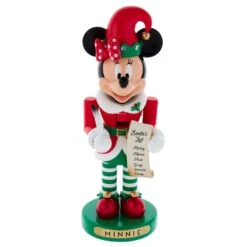 Kurt Adler 10-Inch Disney Minnie The Elf Nutcracker