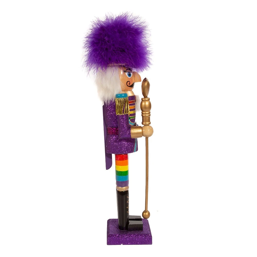 Kurt Adler 15-Inch Wooden Gay Pride Nutcracker - Image 3