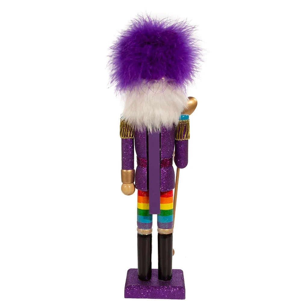 Kurt Adler 15-Inch Wooden Gay Pride Nutcracker - Image 4