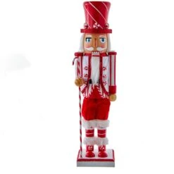 Kurt Adler 15-Inch Peppermint Nutcracker