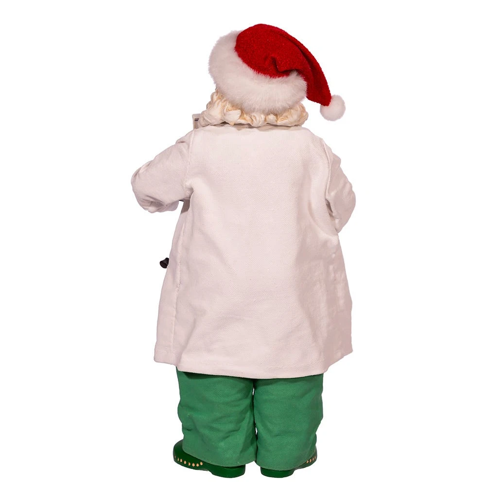 Kurt Adler 10.5-Inch Fabriche Santa Doctor - Image 4
