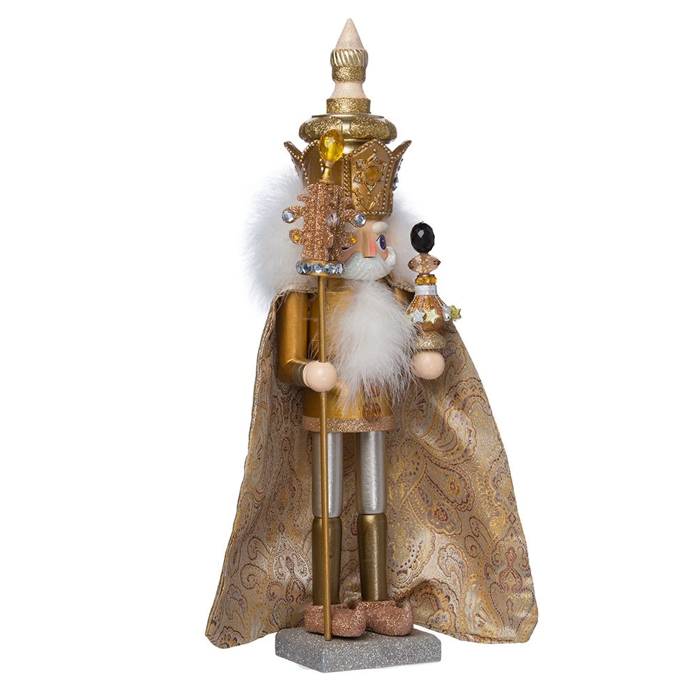 Kurt Adler 18-Inch Hollywood Gold King Nutcracker - Image 2