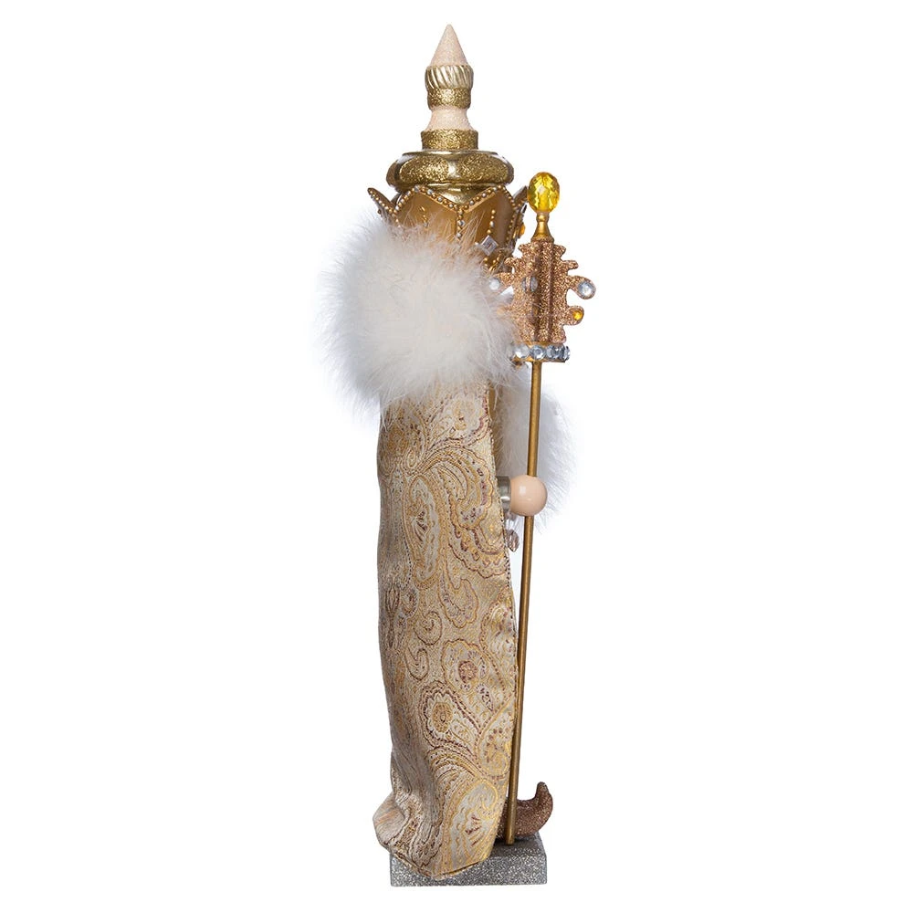 Kurt Adler 18-Inch Hollywood Gold King Nutcracker - Image 4