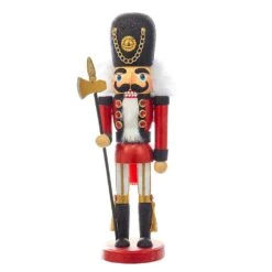 Kurt Adler 15-Inch Hollywood Red And Black Soldier Nutcracker
