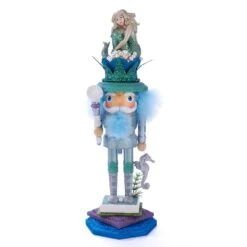 Kurt Adler 17.5-Inch Hollywood™ Mermaid King Nutcracker