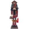 Kurt Adler 18-Inch Hollywood Lodge Nutcracker With Cabin Hat