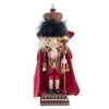 Kurt Adler 18-Inch Hollywood Burgundy King Nutcracker