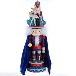 Kurt Adler 18-Inch Hollywood Clara With Nutcracker Prince Nutcracker