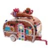 Kurt Adler 8.4-Inch Battery-Operated Light-Up Gingerbread Food Truck