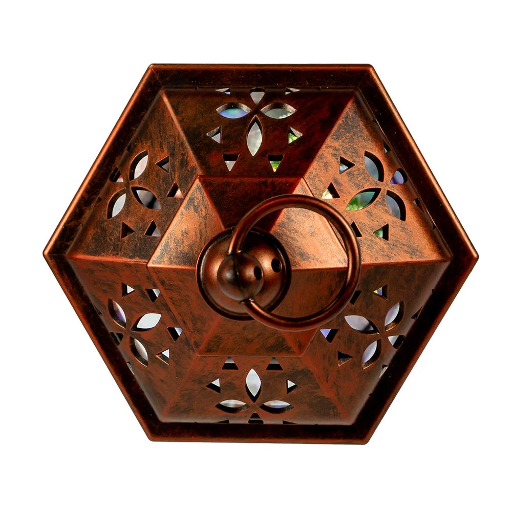 Kurt Adler 13-Inch Battery-Operated Lighted Lantern With Santa - Image 5