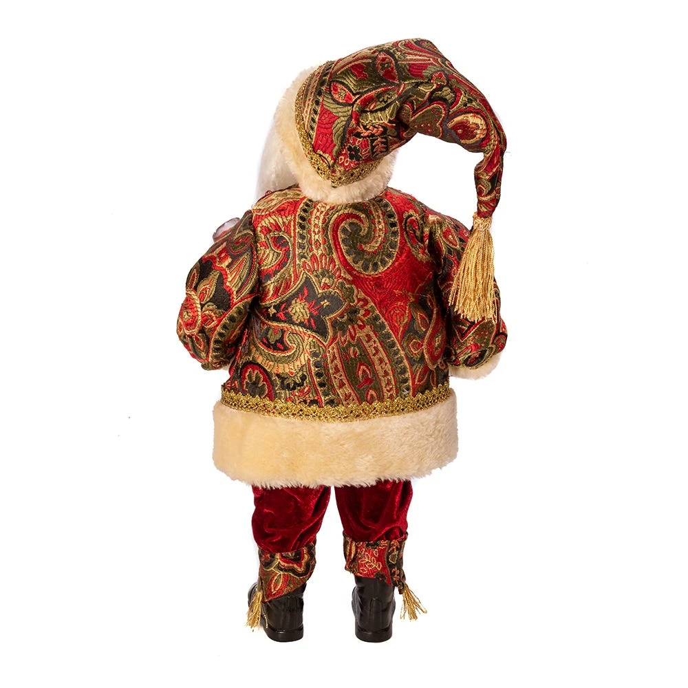 Kurt Adler 18-Inch Kringle Klaus Wine Santa - Image 5