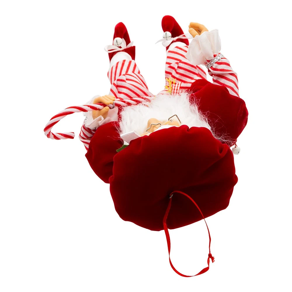 Kurt Adler 17-Inch Kringle Klaus Peppermint Chef Santa - Image 5