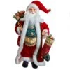 Kurt Adler 17-Inch Kringle Klaus Fancy Santa With Stocking