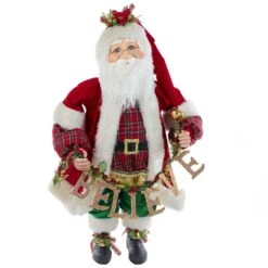 Kurt Adler 36-Inch Kringle Klaus With "Believe" Garland