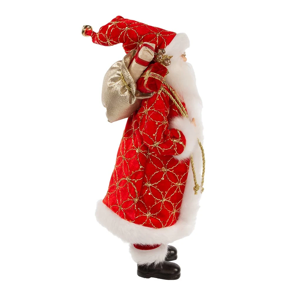 Kurt Adler 17-Inch Kringle Klaus Red Santa With Gifts - Image 2