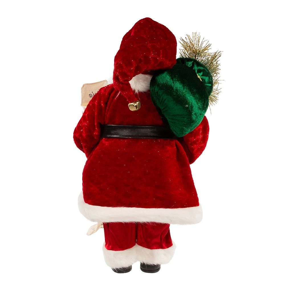 Kurt Adler 17.25-Inch Kringle Klaus Tradition Santa With List - Image 3
