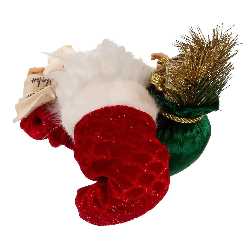 Kurt Adler 17.25-Inch Kringle Klaus Tradition Santa With List - Image 5