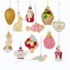Kurt Adler 2.75-Inch-4-Inch Noble Gems Wedding Ornament Set Of 12