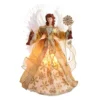 Kurt Adler 18-Inch Fiber Optic Gold Angel Treetop